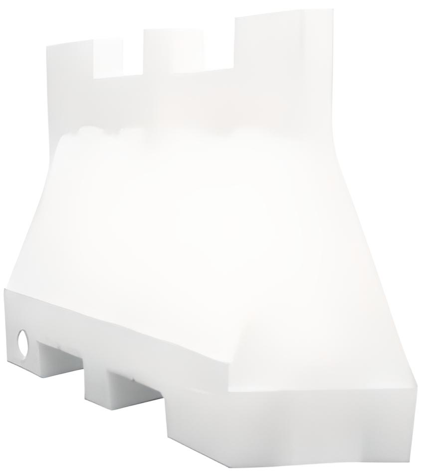 S&eacute;parateur de voies blanc